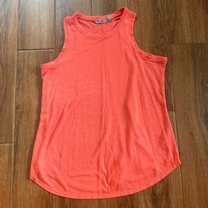 Athleta Coral Lightweight Tank Women’s Sleeveless Crew Neck Size L